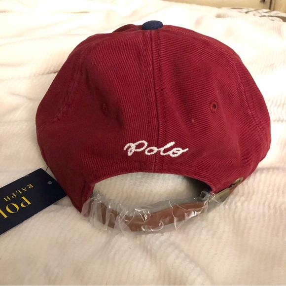 🧢NEW🧢 Polo Ralph Lauren Baseball Cap with adjustable Leather Strap-Authe… - Picture 3 of 6